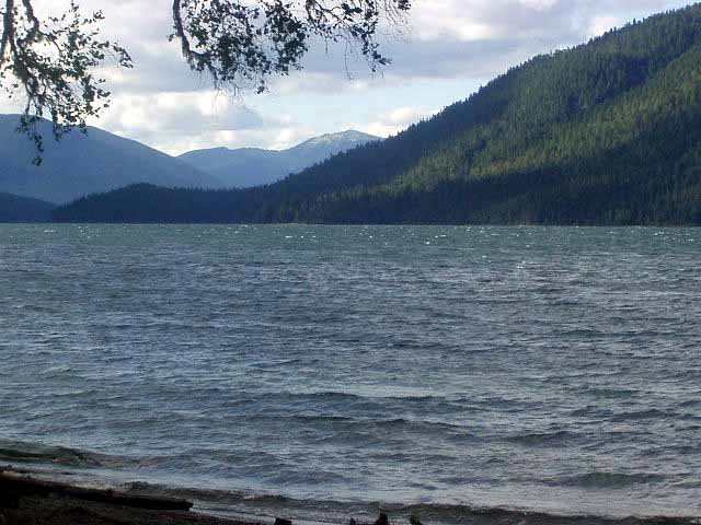 Isaac Lake, opposite Betty Wardle Creek